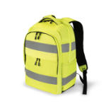 Dicota Backpack HI-VIS 25 Litre Yellow