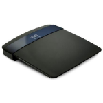 Linksys E3200 draadloze router Gigabit Ethernet Zwart