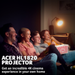 Acer Vero HL1820 projector - 4K Ultra HD, RGB laser, 5,500 RGB laser lm