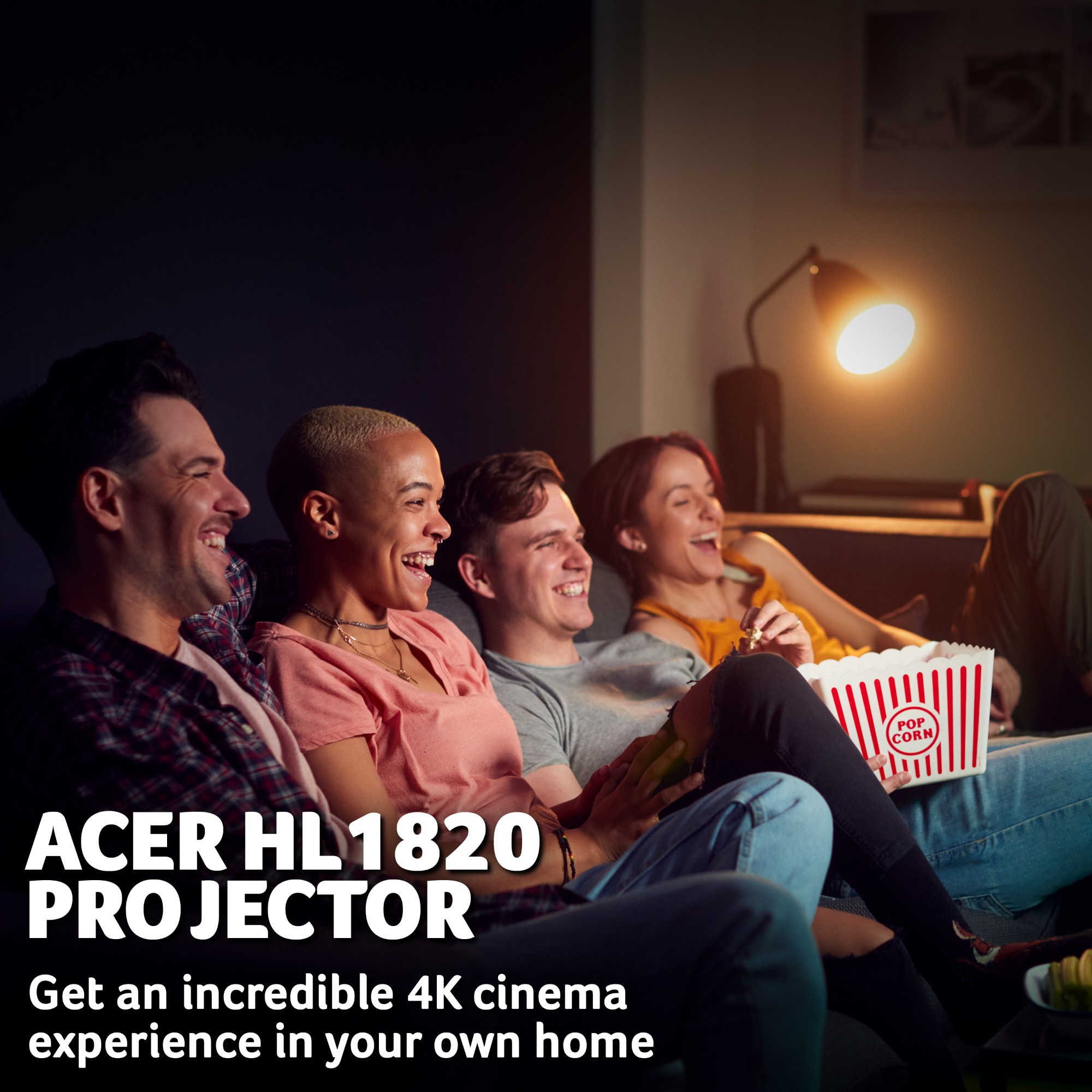 Acer Vero HL1820 projector - 4K Ultra HD, RGB laser, 5,500 RGB laser lm