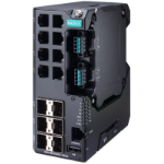 Moxa EDS-4014-4GS-2QGS-HV network switch Managed L2 Fast Ethernet (10/100) Black, Green