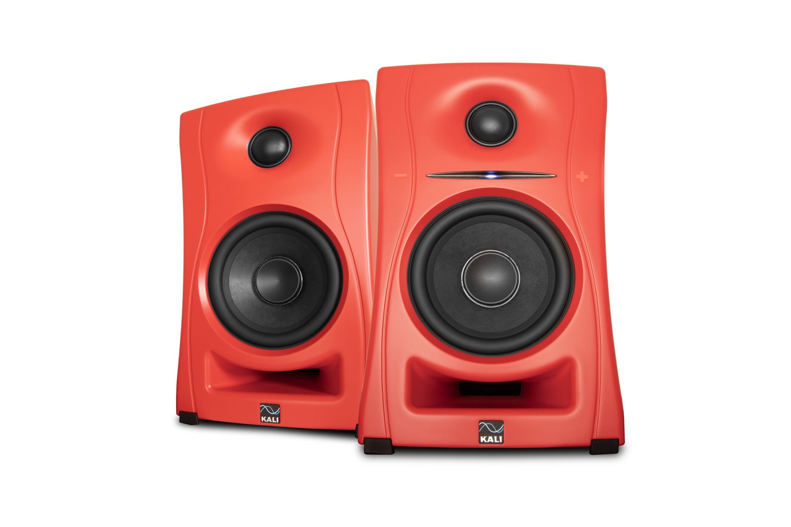 KLD Kali Audio LP-UNF-R - a pair of Bluetooth monitor speakers (red)