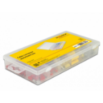 DeLOCK Cable connector assortment box 170 pieces coloured