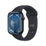 Apple Watch Series 9 GPS + Cellular 45mm Midnight Aluminium Case w/ Midnight Sport Band - M/L
