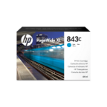 HP C1Q66A/843C Ink cartridge cyan 400ml for HP PageWide XL 5000/5100