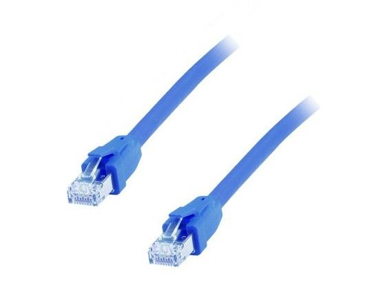 Image of Equip Cat 8.1 S/FTP (PIMF) Patch Cable, LSOH, 5.0m, Blue