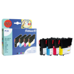 Pelikan 4106902 inktcartridge 4 stuk(s) Zwart, Cyaan, Magenta, Geel