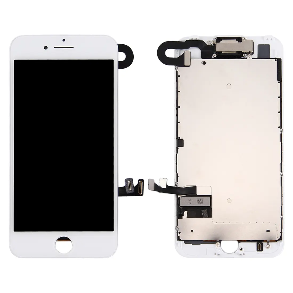 EU Product - iPhone 8/SE 2020 complete display with parts - White thumbnail