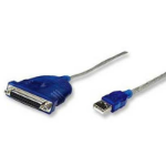 LogiLink 2M USB - DB25 SOCKET PARALLEL ADAPTER CABLE