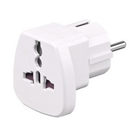 Microconnect PETRAVEL power plug adapter Universal White