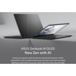 ASUS ASUS ZenBook 14'AMD AI R7 3K (2880 x 1800) OLED 16:10,  LPDDR5X 32G, 1TB PCIE G4 Jade Black Win11 Home Notebook ~i7