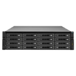 QNAP REXP-1610U-RP disk array Rack (3U) Black