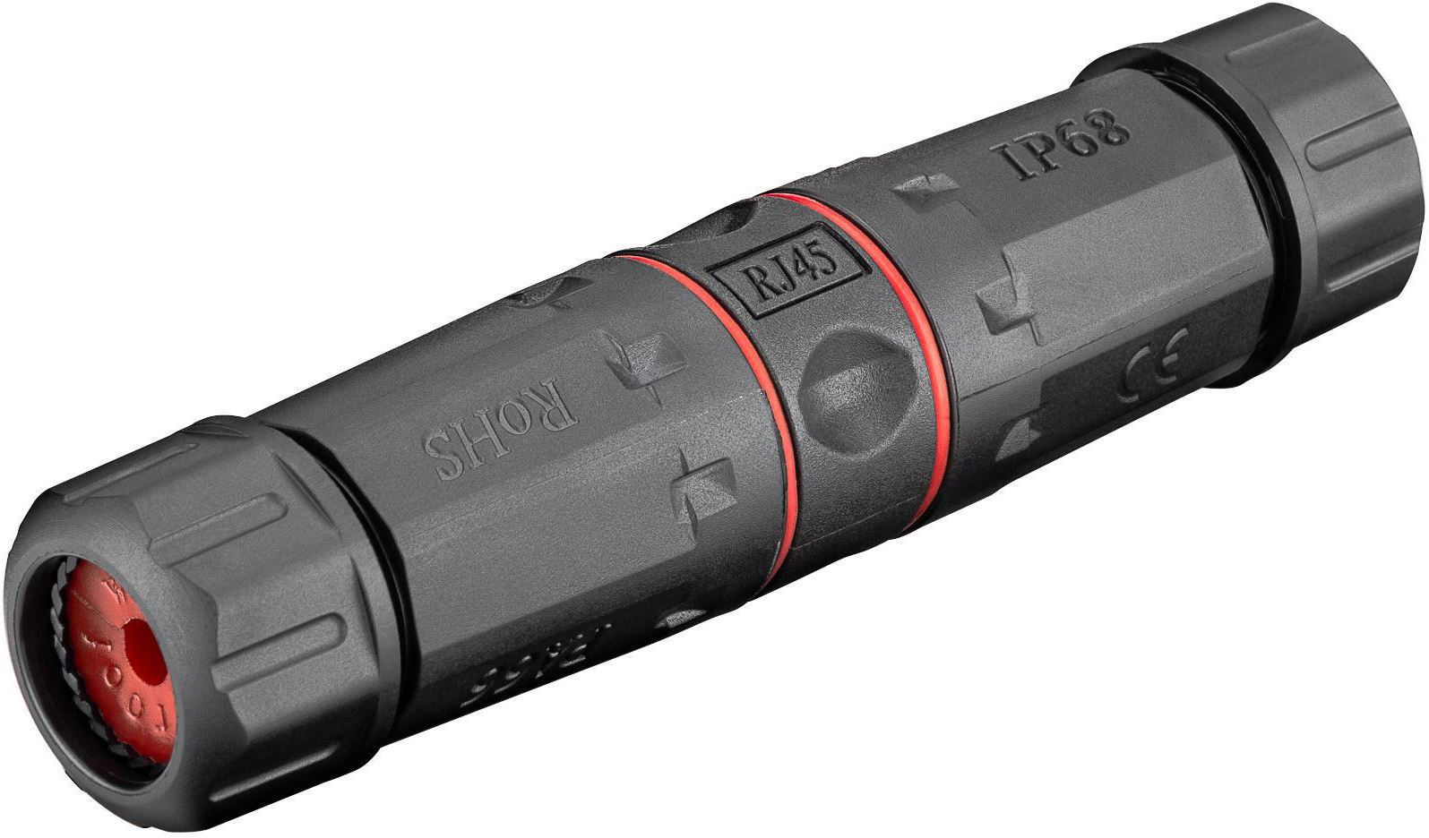 Microconnect KON525 wire connector RJ-45 Black