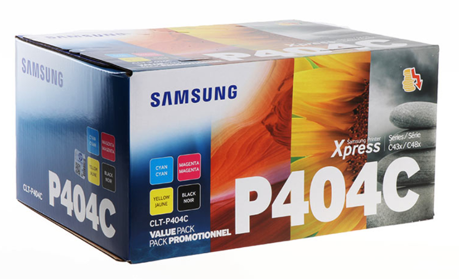 Image of Samsung CLT-P404C/ELS/P404C Toner cartridge MultiPack Bk,C,M,Y...