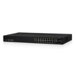 Ubiquiti ES-16-150W network switch Managed L2/L3 Gigabit Ethernet (10/100/1000) Power over Ethernet (PoE) Black