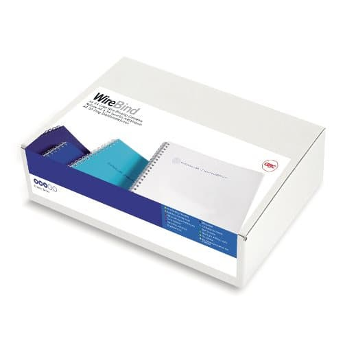 GBC WireBind Binding Wires 3:1 No9 14mm A4 White (100)