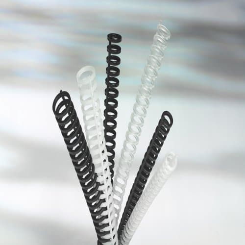 GBC ClickBind Binding Spines 8mm A4 Black (50)