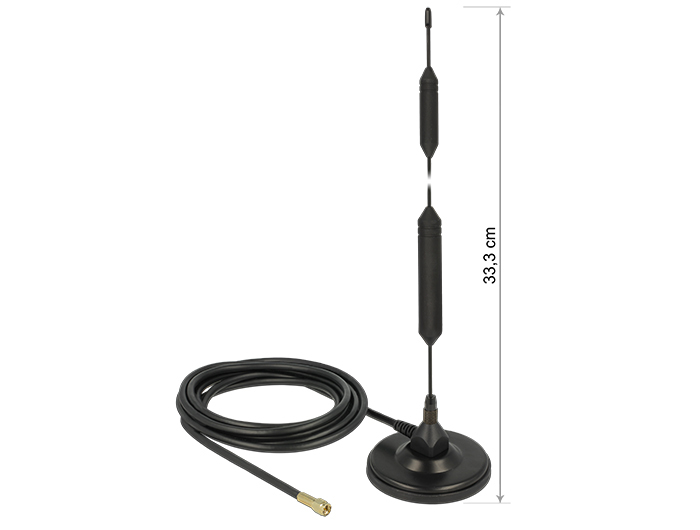 EU Product - GSM-Antenne SMA 5,0dBi Standfu� magnetisch out thumbnail