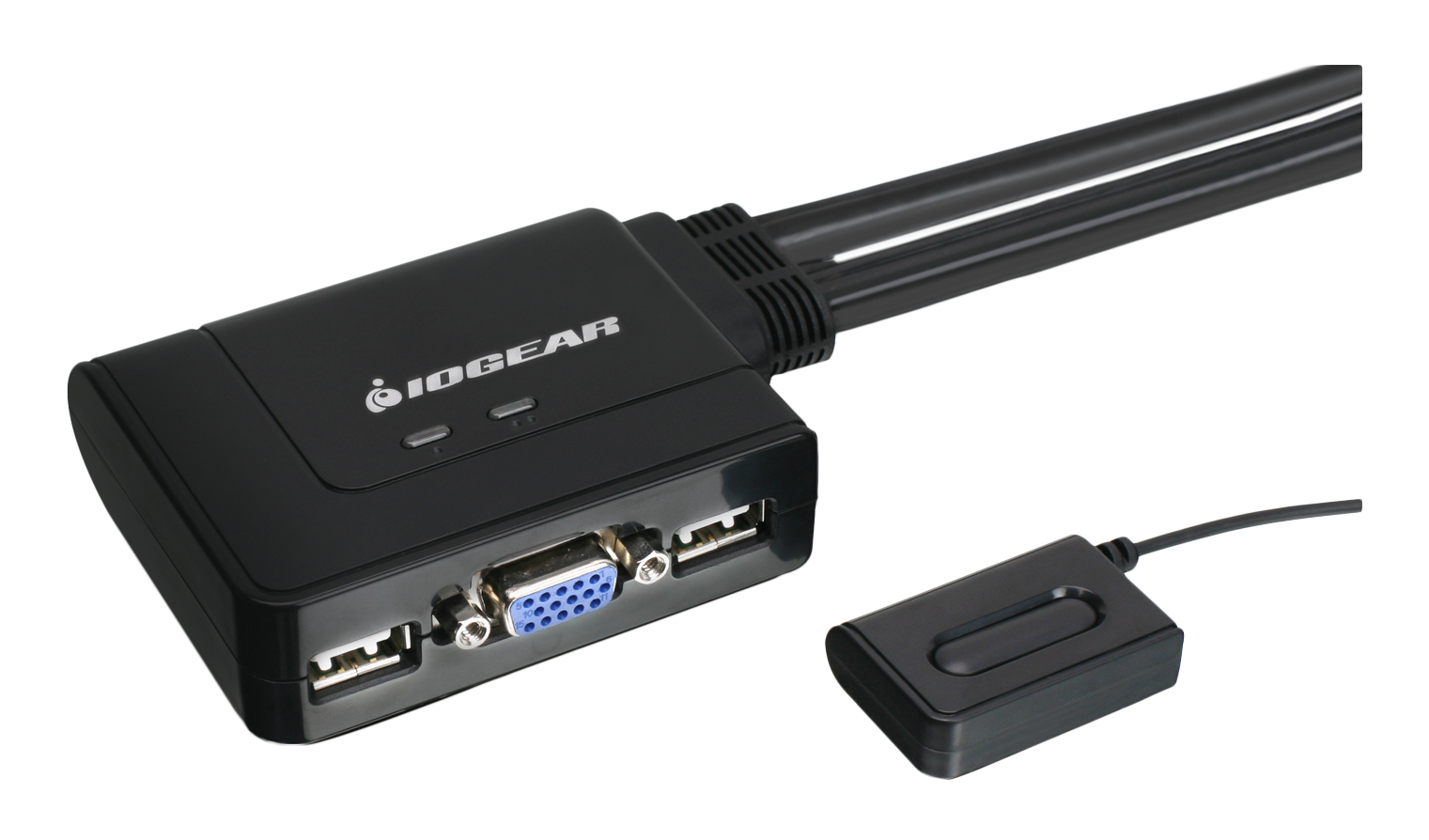 Photos - KVM Switch IOGEAR 2-Port USB  Black GCS22U 