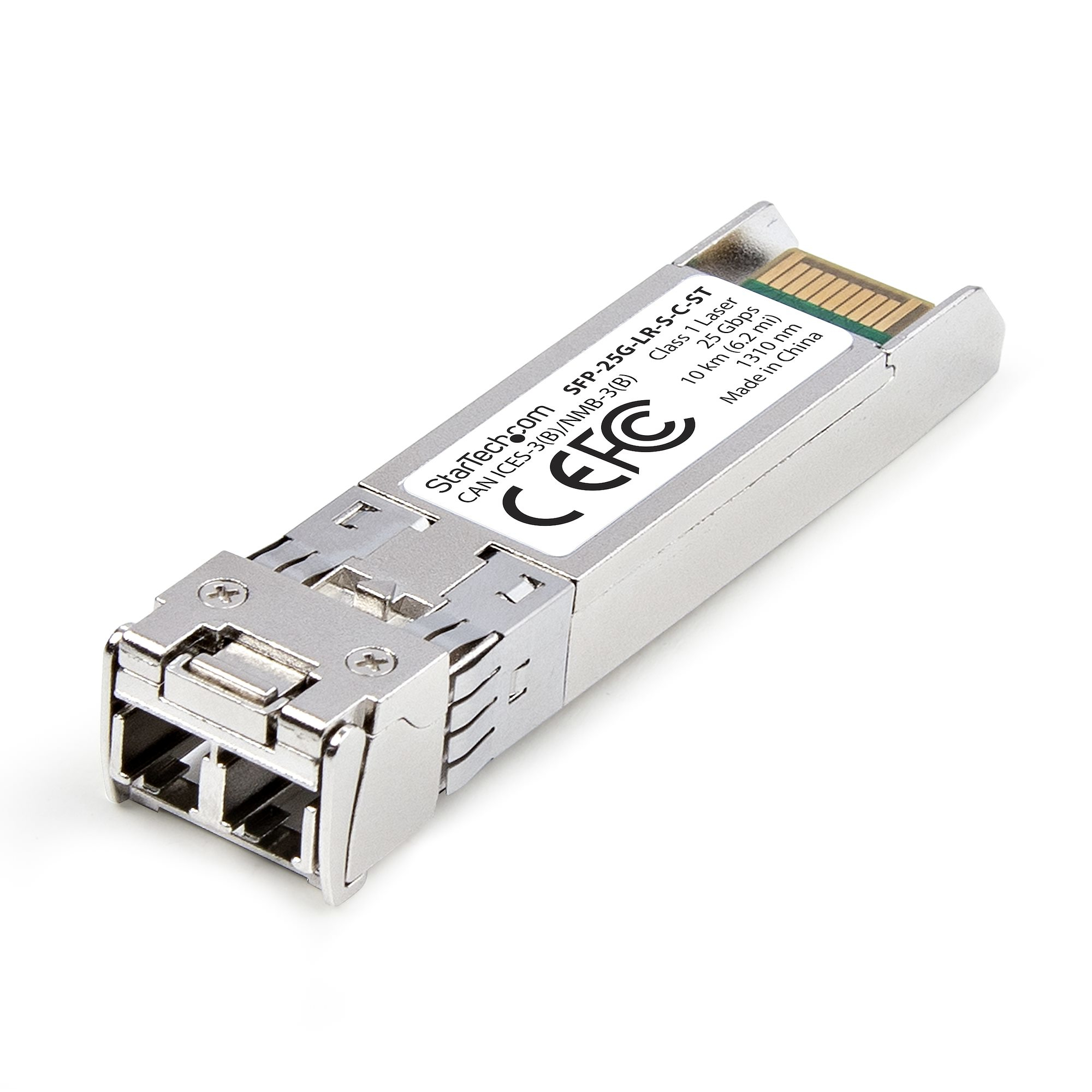 StarTech.com SFP-25G-SR-S-C-ST Compatible 25G SFP28 100 m Transceiver StarTech.com SFP-25G-SR-S-C-ST Compatible 25G SFP28 100 m Transceiver