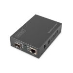 Digitus DN-82211 netwerk media converter 10000 Mbit/s Zwart