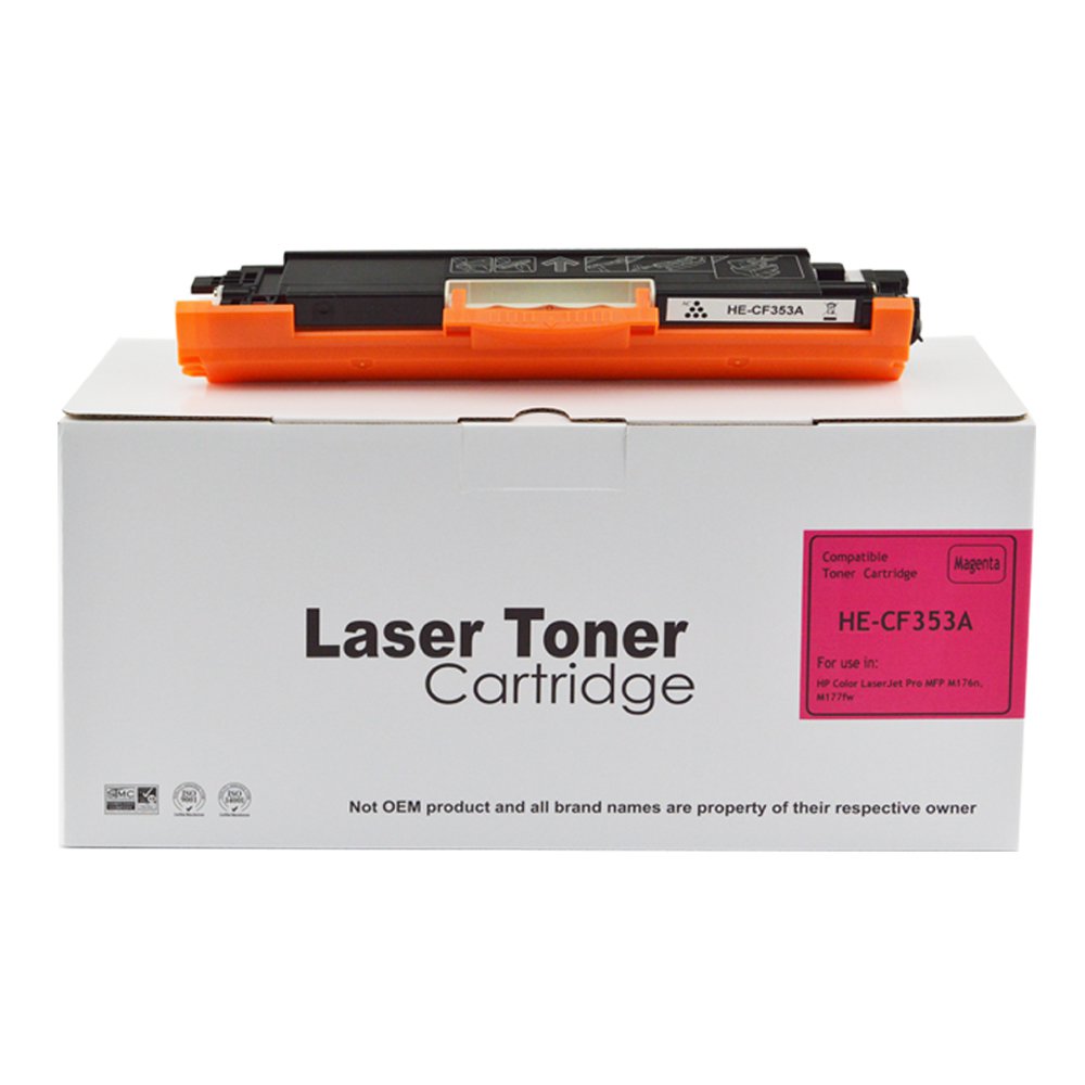 CTS Wholesale Comp HP Laserjet Pro MFP M176 Magenta CF353A Toner also for 130A