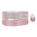 Logitech ERGO 920-013612 keyboard Mouse included Universal Bluetooth QWERTY US English Rose