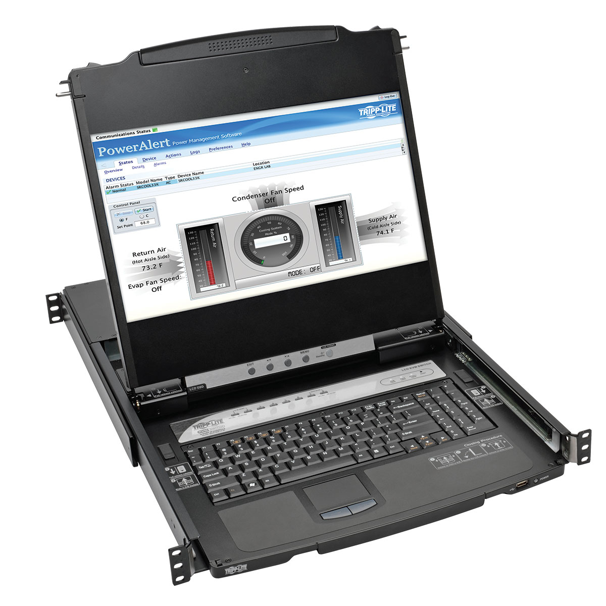 Tripp Lite B03000817IP KVM switch Rack mounting Black, 0 in distributor/wholesale stock for