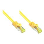 Alcasa 25m Cat7 S/FTP netwerkkabel Geel S/FTP (S-STP)