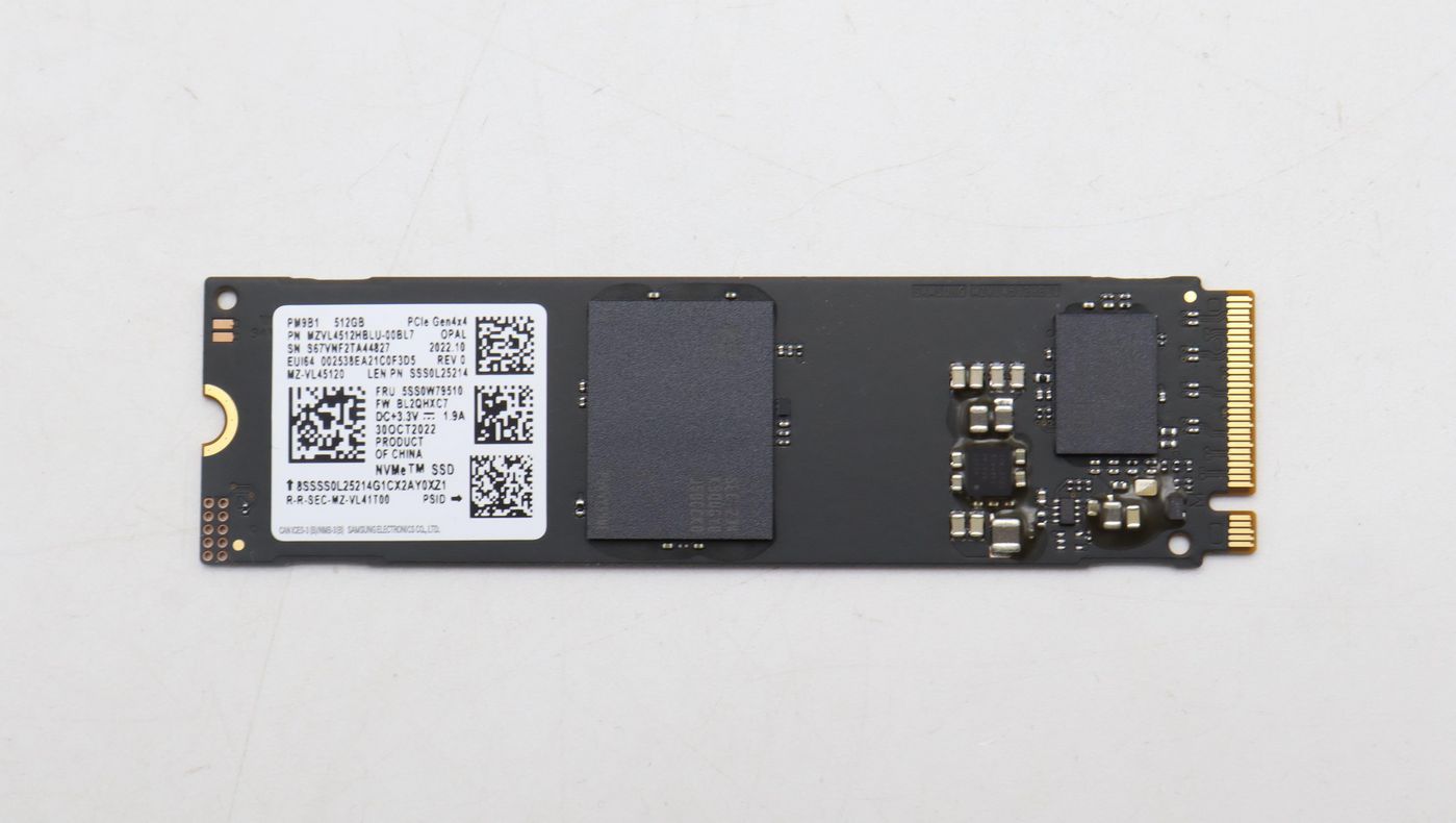 Lenovo 512GB M.2 2280 PCIe 4.0 SSD