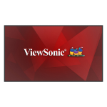 Viewsonic CDE6531 signage display Digital signage flat panel 65" Wi-Fi 500 cd/m² 4K Ultra HD Black Built-in processor Android 14 24/7