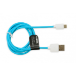 iBox IKUMD3A USB cable 1 m USB 2.0 USB A Micro-USB B Blue