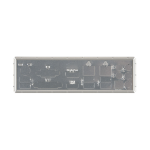 Supermicro MCP-260-00063-1N computer case part I/O shield