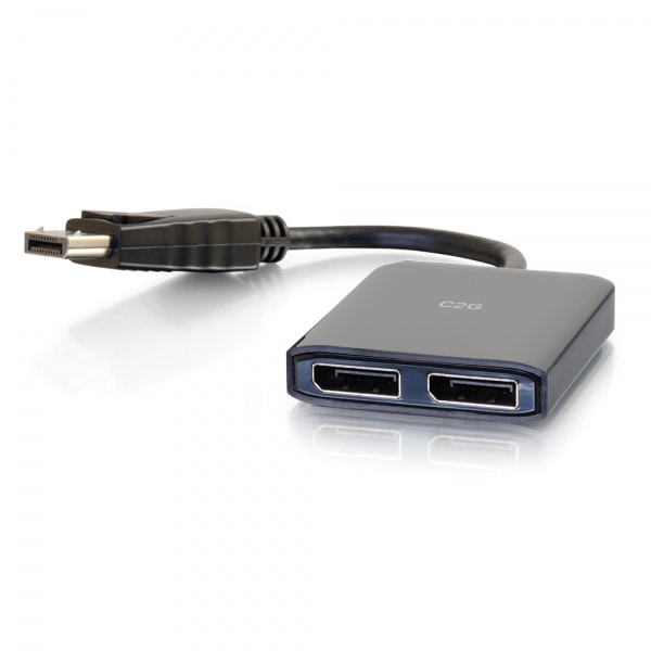 Image of C2G DisplayPort[TM] 1.2 to Dual DisplayPort[TM] MST Hub