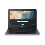 Acer Chromebook C733T-C5UA N4000 29.5 cm (11.6") Touchscreen HD Intel® Celeron® 4 GB LPDDR4-SDRAM 32 GB Flash Wi-Fi 5 (802.11ac) ChromeOS Black