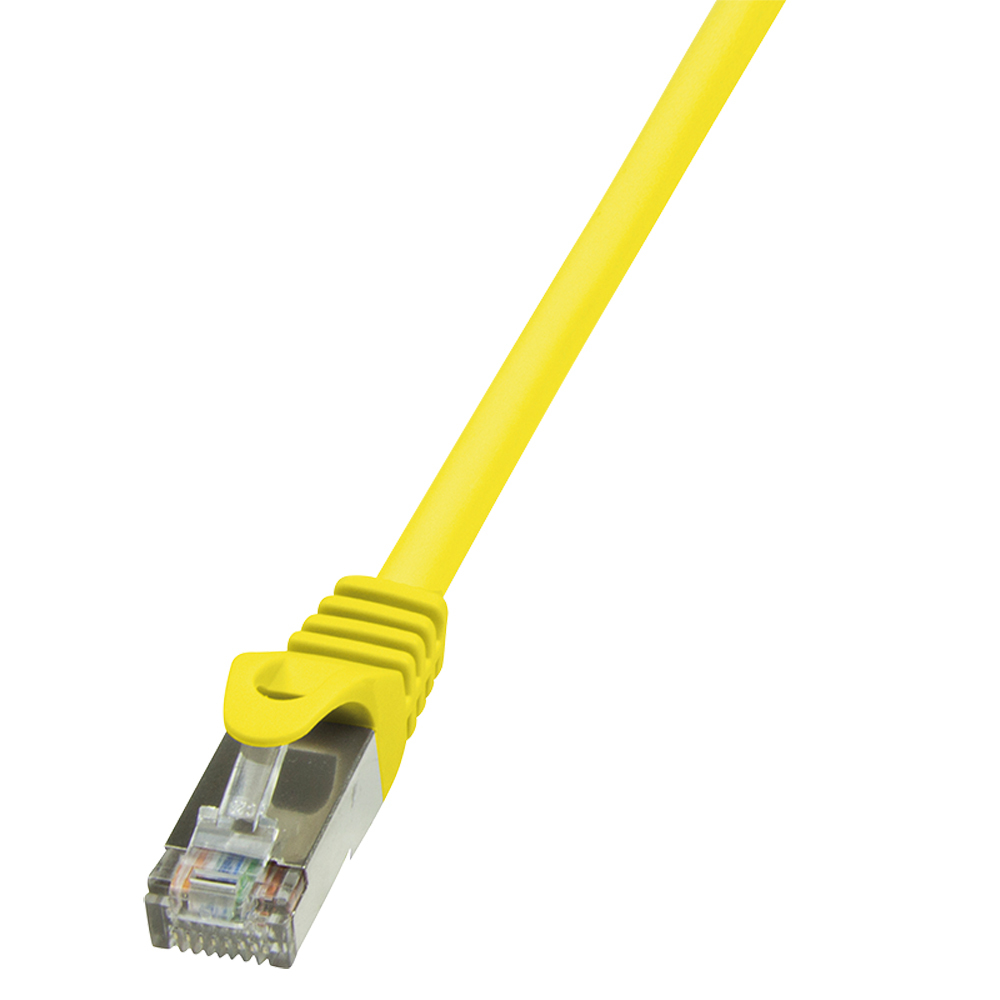 Image of LogiLink 7.5m Cat.5e F/UTP networking cable Yellow Cat5e F/UTP (FTP)