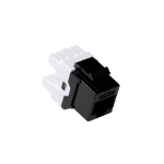 ACT Keystone Jack CAT6 unshielded zwart