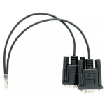 QNAP CAB-CONSOLE-RSRJ11-0M2 serial cable Black 0.2 m RJ-11 2 x RS-232