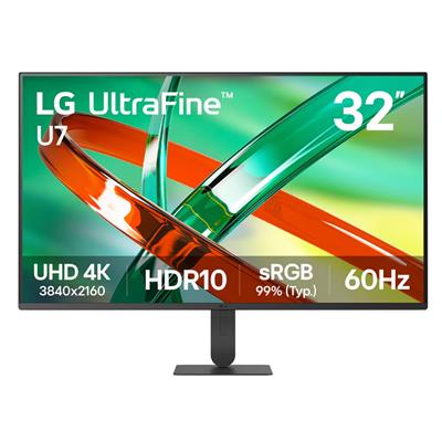 LG UltraFine U7 32" VA 4K UHD Height-Adjustable Monitor