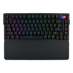 ASUS ROG Azoth Extreme keyboard Gaming USB + RF Wireless + Bluetooth QWERTZ French Black