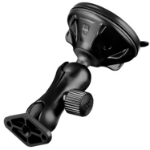 RAM Mounts Twist-Lock Low Profile Suction Cup Double Ball Mount