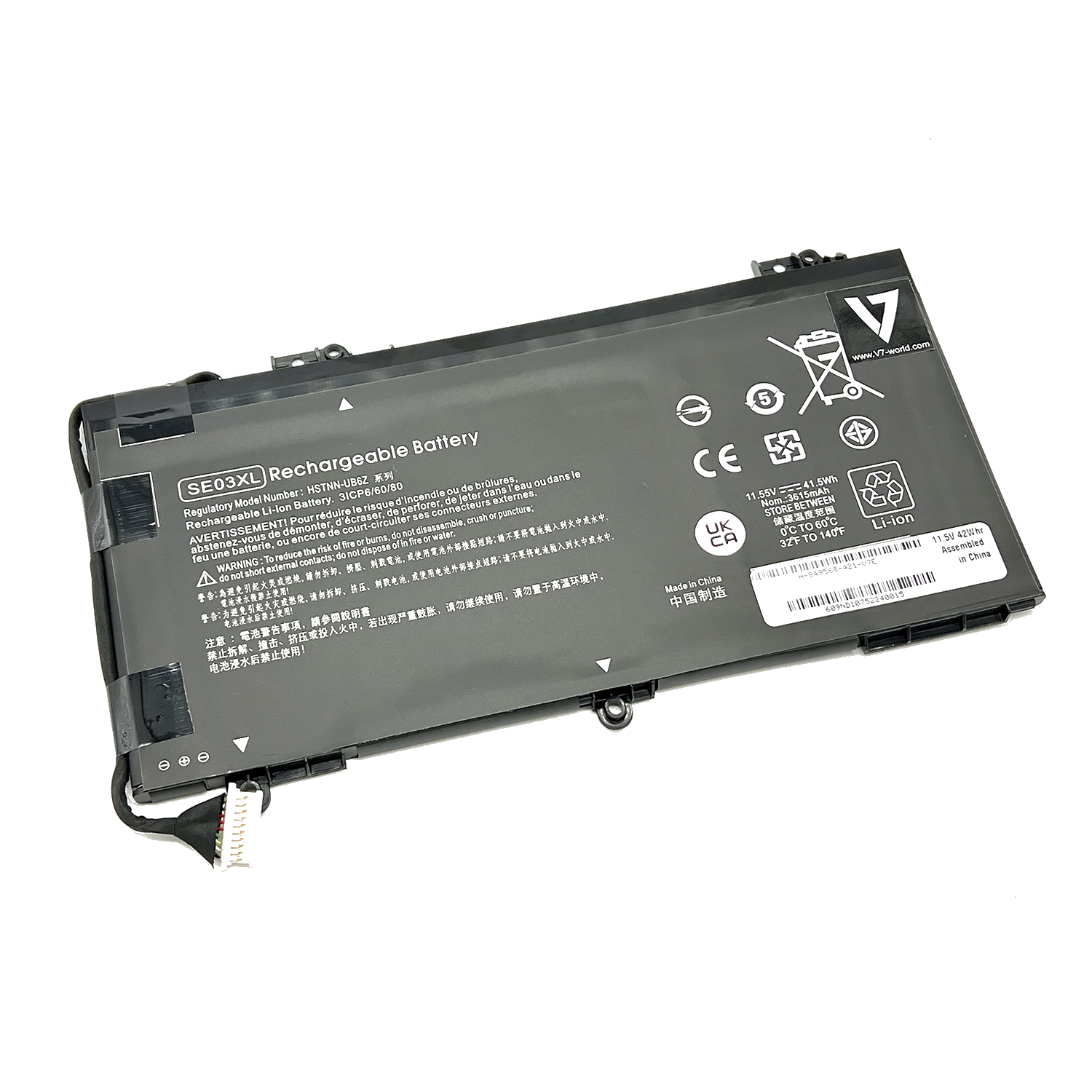 V7 Replacement Battery H-849568-421-V7E for selected HP Notebooks