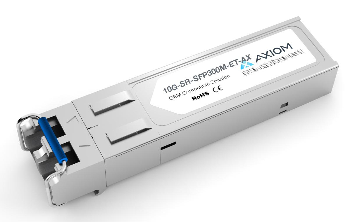 Axiom 10G-SR-SFP300M-ET-AX Compatible 10G SFP+ 300 m Transceiver