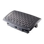 Fellowes 8060901 foot rest Black