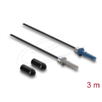 DeLOCK 91035 glasvezeladapter 1 stuk(s) Zwart, Grijs, Blauw