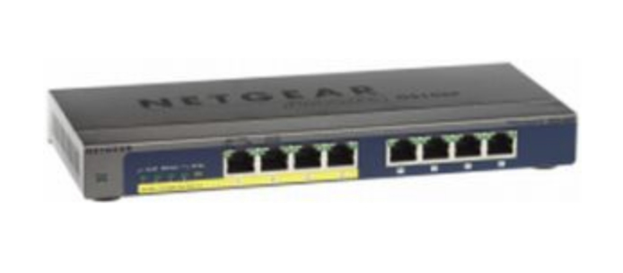 Netgear GS108PP Unmanaged Gigabit Ethernet (10/100/1000) Power over Ethernet (PoE) Black