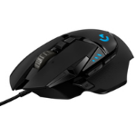 Logitech G G502 HERO High Performance Gaming Mouse - Right-hand - Optical - USB Type-A - 25600 DPI - 1 ms - Black