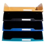 Exacompta Neo Deco Set Polystyrene (PS) Black, Blue, Gold, Teal