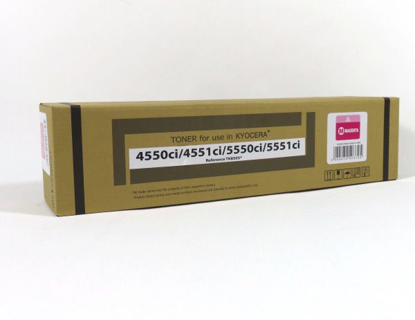 Image of DATA DIRECT Kyocera 4550 5550 Toner Magenta Compatible TK8505M...