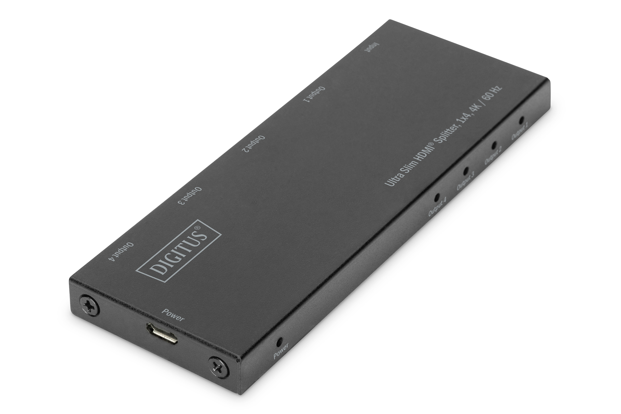 Image of Digitus Ultra Slim HDMI® splitter, 1x4, 4K / 60 Hz